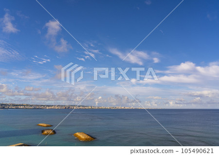 Sunset Beach Okinawa Sea 105490621