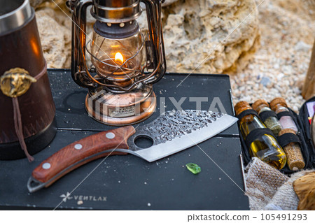 camping beer mug camping gear camping items lantern rustic camping adventure knife kitchen knife camping beer mug camping gear camping items lantern rustic camping adventure knife kitchen knife 105491293