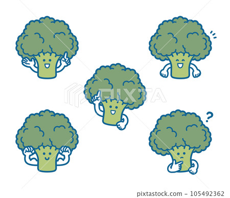 Broccoli character 105492362