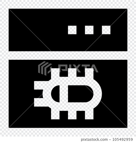 Bug icon. Internet technology concept. Icon in line style Bug icon. Internet technology concept. Icon in line style 105492959