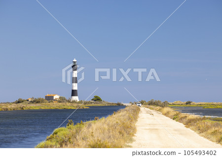 lighthouse Faraman, Salin de Giraud, Provence-Alpes-Cote d'Azur, France 105493402