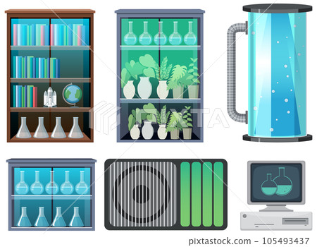 Set of plant laboratory experiment 105493437