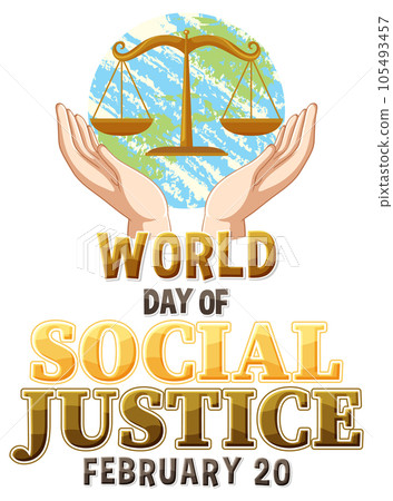 World day of social justice banner 105493457