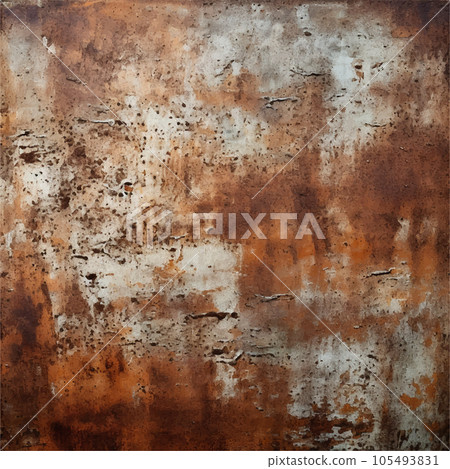 Grunge rusty metal texture background vector illustration 105493831
