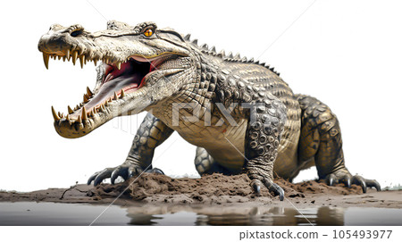 鱷魚圖像 - 鱷魚 No1-6 的圖像 - 105493977