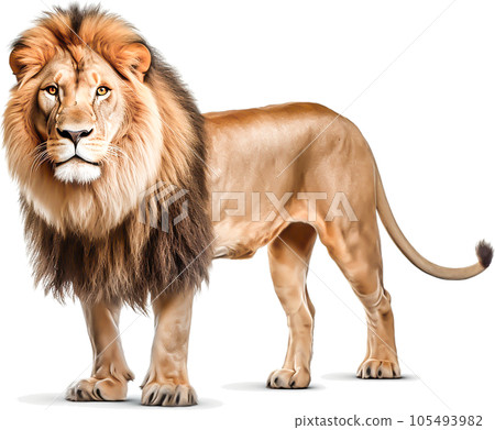 獅子圖像 - 獅子 No1-4 的圖像 - 105493982