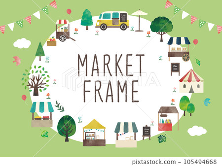Marche frame white background Marche frame white background 105494668