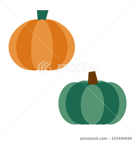 simple pumpkin no main line illustration simple pumpkin no main line illustration 105494698