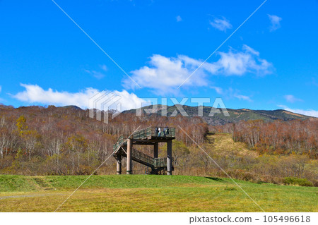 秋天的田代高原苗場山 秋天的田代高原苗場山 105496618
