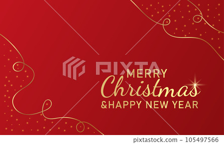 Happy New Year 2023. Gold numbers on a white podium with illumination .Vector 105497566