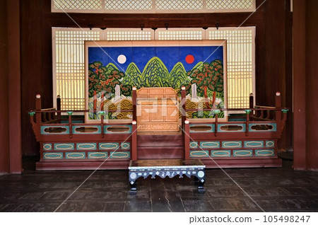 韓國旅遊景福宮寶座 105498247