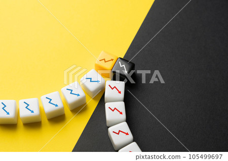 Income growth and fall after the event. Reach the peak of business success. Recession of excitement and exit from the trend. Trade balance of income and expenses. Gradual decrease. 105499697