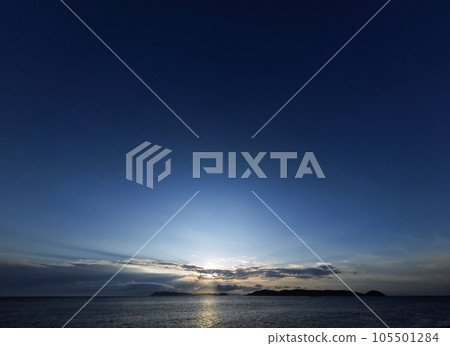 夏日傍晚的天空,有各種雲彩/超廣角/天空為主/230723pm 夏日傍晚的天空,有各種雲彩/超廣角/天空為主/230723pm 105501284