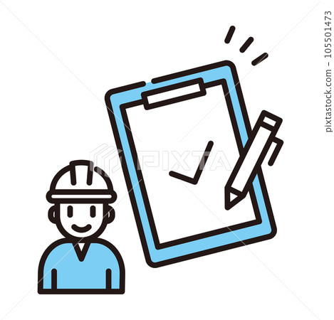 Vendor confirmation icon 105501473