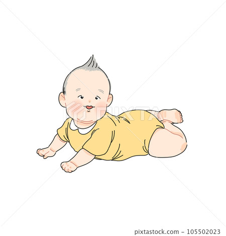 嬰兒爬行 105502023