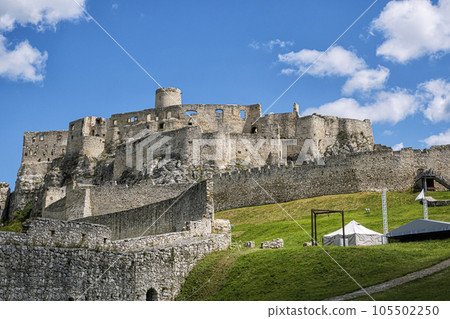 Spis castle ruins, Slovakia Spis castle ruins, Slovakia 105502250