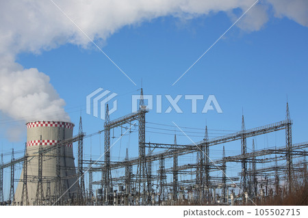 Combined thermal power plant as a source of thermal energy in district heating systems Combined thermal power plant as a source of thermal energy in district heating systems 105502715