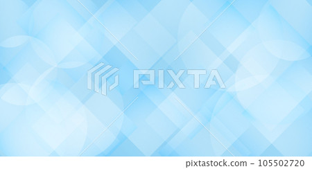 Abstract blue background combined with circles and squares Abstract blue background combined with circles and squares 105502720