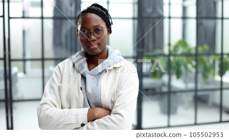 Portrait of a young African American business woman - Black people Portrait of a young African American business woman - Black people 105502953