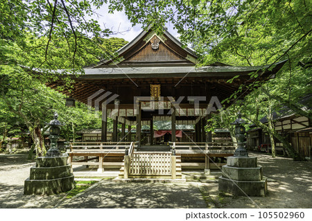 敦賀金崎神社參拜殿 福井縣敦賀市 105502960