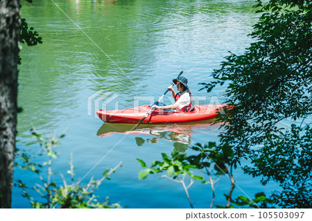 山地皮划艇 105503097