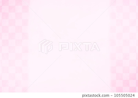 Pink checkered pattern background material for New Year's cards Pink checkered pattern background material for New Year's cards 105505024