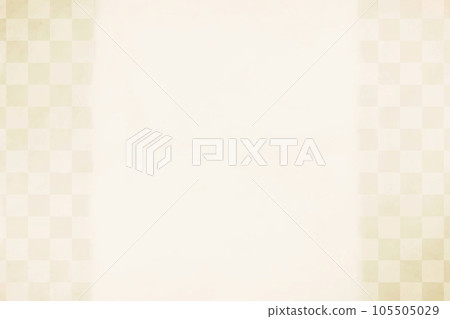 Astringent green gold checkered pattern New Year's card background material Astringent green gold checkered pattern New Year's card background material 105505029