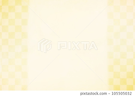Background material for new year's cards with a golden checkered pattern Background material for new year's cards with a golden checkered pattern 105505032