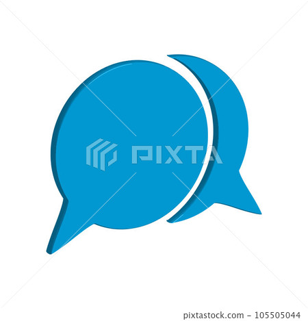Bubble Speech icon Bubble Speech icon 105505044