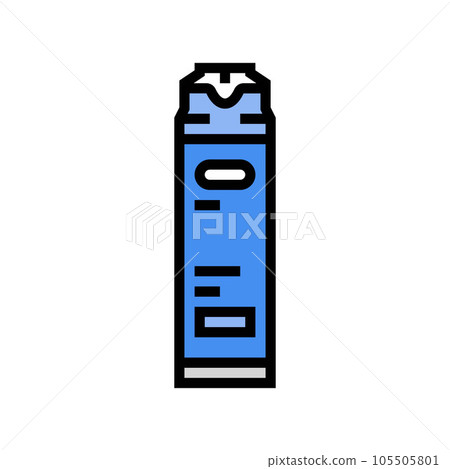 shaving cream hygiene color icon vector illustration shaving cream hygiene color icon vector illustration 105505801