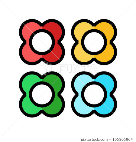 stitch markers embroidery hobby color icon vector illustration stitch markers embroidery hobby color icon vector illustration 105505964