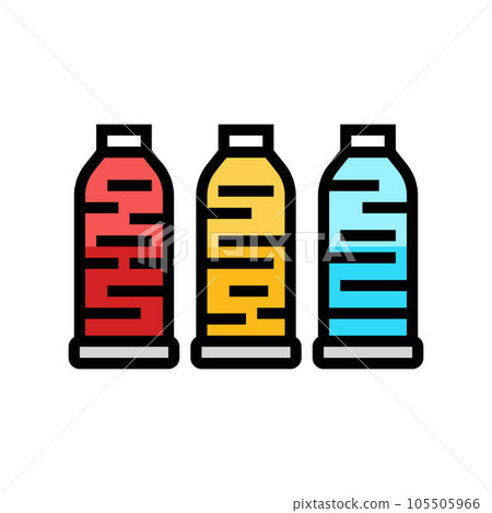 thread spools embroidery hobby color icon vector illustration thread spools embroidery hobby color icon vector illustration 105505966