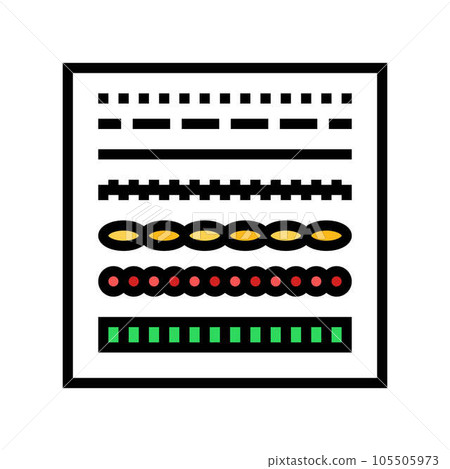 stitches embroidery hobby color icon vector illustration stitches embroidery hobby color icon vector illustration 105505973