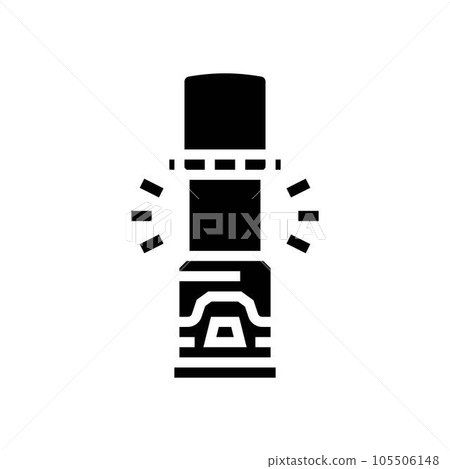 camping lantern glamping glyph icon vector illustration camping lantern glamping glyph icon vector illustration 105506148