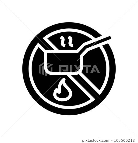 staircase down evacuation emergency glyph icon vector illustration 105506218