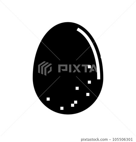 egg food hen glyph icon vector illustration egg food hen glyph icon vector illustration 105506301