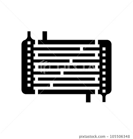 heat exchange apparatus engineer glyph icon vector illustration heat exchange apparatus engineer glyph icon vector illustration 105506348