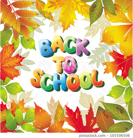 Design template for Back to school 105506506