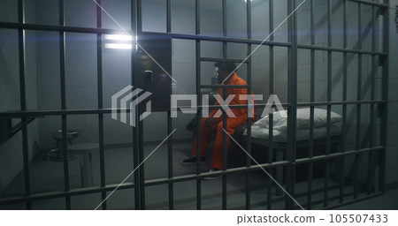 African American inmates in detention center African American inmates in detention center 105507433