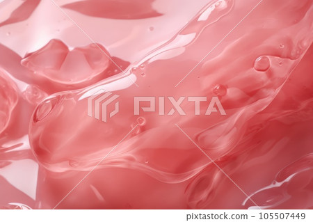 Skincare cosmetic product macro pink texture 105507449