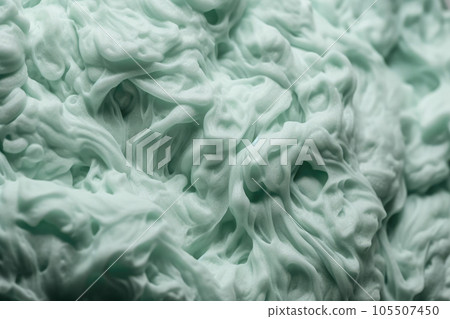 Skincare cosmetic product macro sage green texture 105507450
