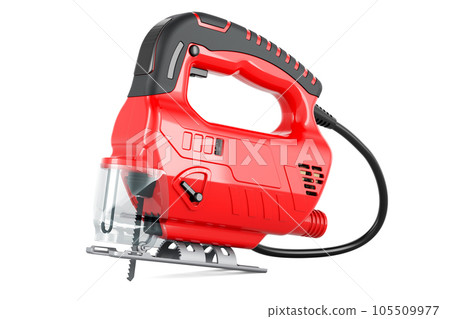 Power jigsaw, 3D rendering 105509977