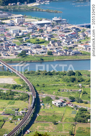 [Kise Main Line] Express Nanki crossing the Choshi River 105510450