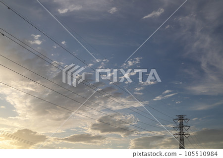 Clouds floating in the sky 105510984