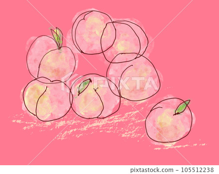 可愛的粉紅桃子 可愛的粉紅桃子 105512238