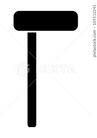 Pestle silhouette 105512241