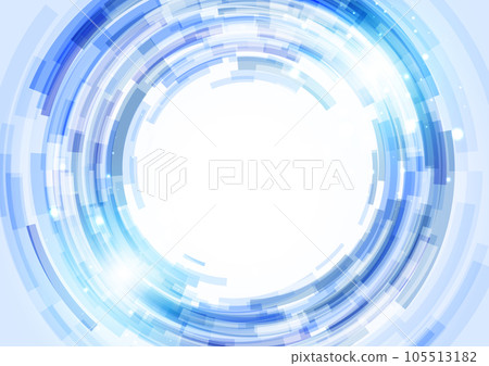 blue rotating wave blue rotating wave 105513182