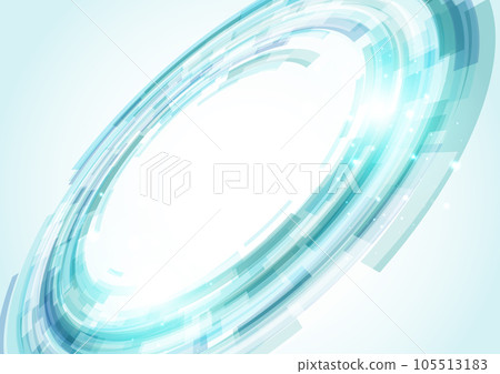 Turquoise rotating wave background 105513183