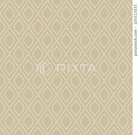 Seamless Geometric Pattern With Dotted Rhombuses Seamless Geometric Pattern With Dotted Rhombuses 105513835