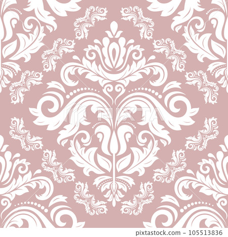 Classic Seamless Fine Pattern With Arabesques 105513836